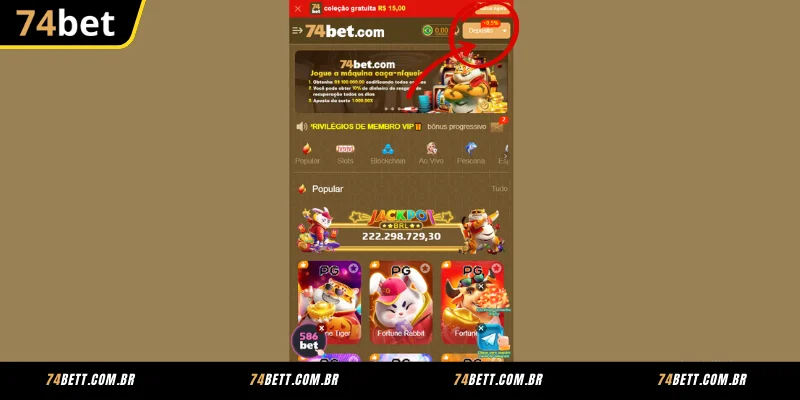 Passo a Passo: Como realizar o 74BET Depósito com sucesso
